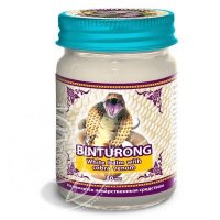 Белый бальзам с ядом кобры Binturong Таиланд